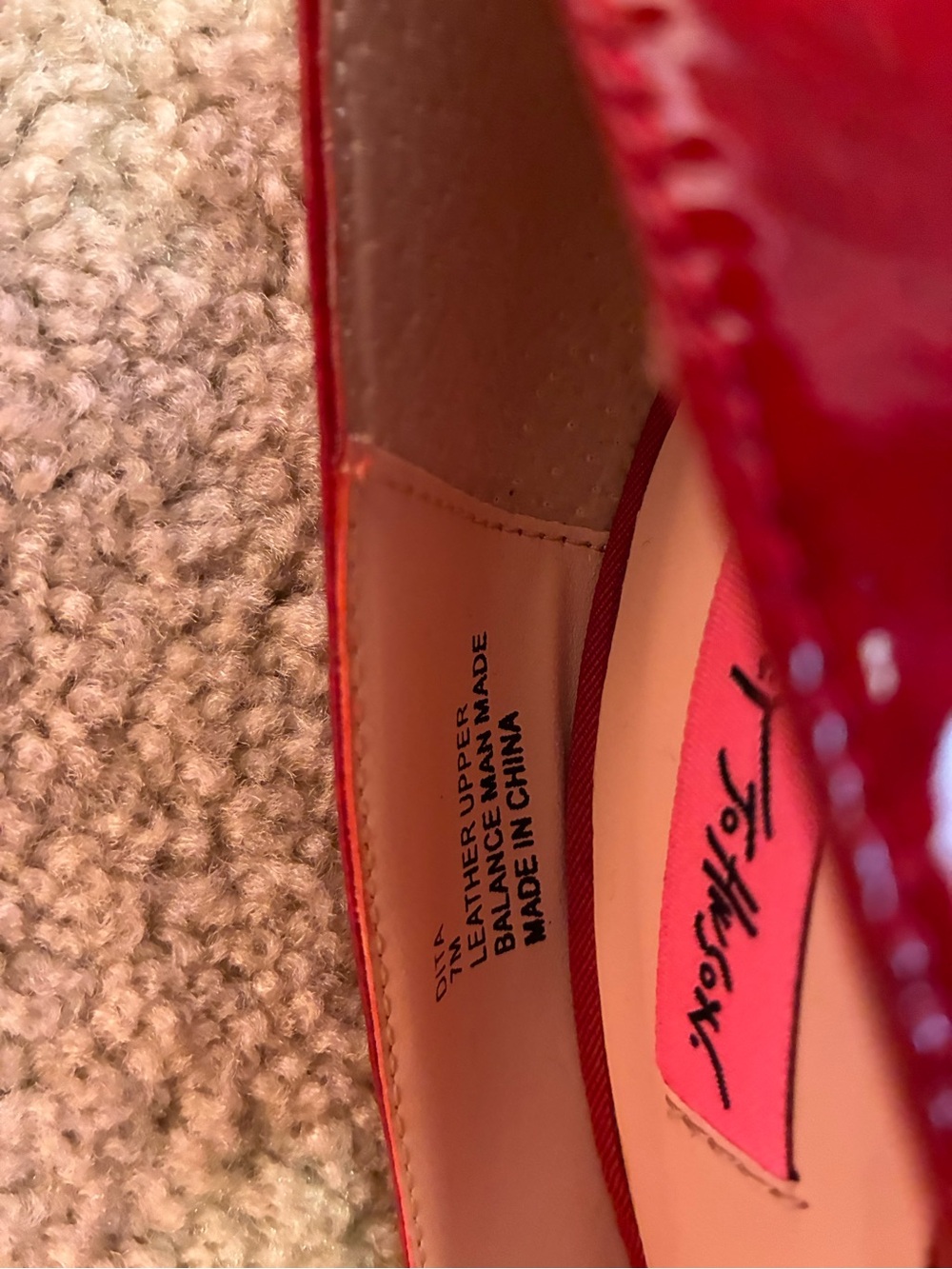 Betsy Johnson red Dita platform corset pumps s7 almost new worn 1x 👠👠 - Picture 11 of 11